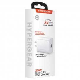 HyperGear 20-Watt Power Delivery USB-C® Wall Charger