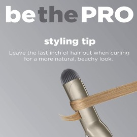 INFINITIPRO BY CONAIR Tourmaline 1 1/2-Inch Ceramic Curling Iron, Black