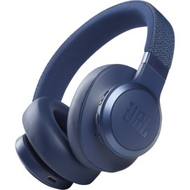 JBL Live 660NC Noise-Canceling Wireless Over-Ear Headphones (Blue)