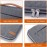 KINGSLONG 15 15.6 Inch Laptop Sleeve Case Bag Fits 16 Inch 2021 Apple MacBook Pro Slim Lightweight Computer Notebook Ultrabooks Carrying Case Cover Acer Asus Dell Lenovo HP Toshiba, Gray