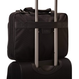 Kenneth Cole Reaction Keystone Checkpoint Friendly 15" Laptop & Tablet Business, School, Travel Bag, Black, Laptop Case