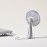 Lexon Wino Portable Rechargeable Mini Fan (Polished Aluminum)