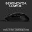 Logitech Gaming Mouse G403 HERO Mouse optical 6 buttons wired - USB