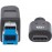 Manhattan USB-C M 3.0 to USB-B
