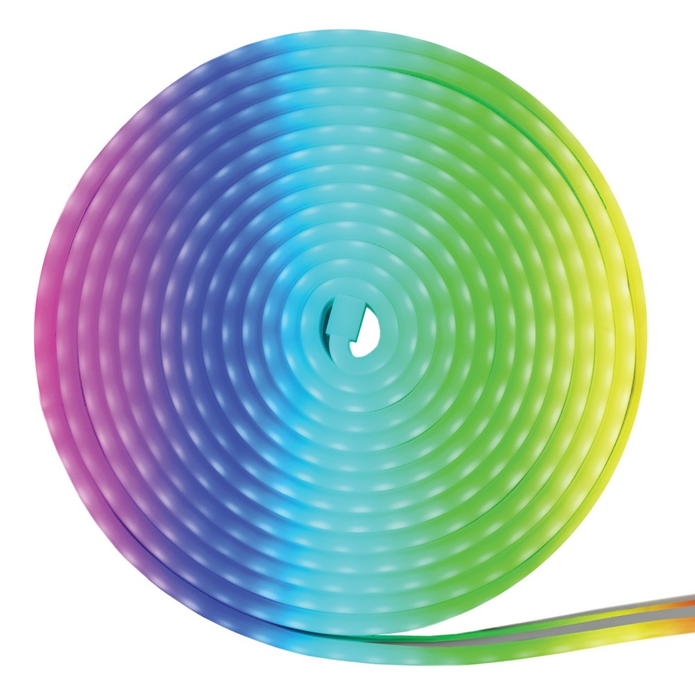 Monster Smart Illuminessence Smart "Neon" Multi-Color Indoor/Outdoor Led Light Strip, 16.4 Ft.