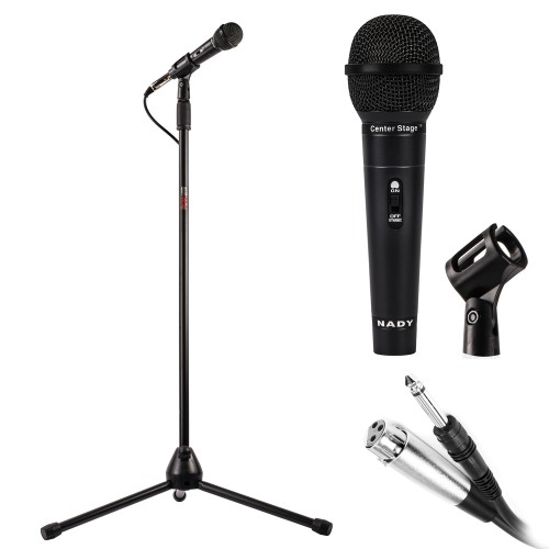 Nady Centerstage Msc3 Professional Dynamic Microphone With Stand