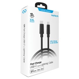 Naztech 12 Ft. Fast Charge USB