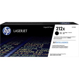 Original HP 212X Black High-yield Toner Cartridge | Works with HP Color LaserJet Enterprise M554, M555 Series, HP Color LaserJet Enterprise MFP M578 Series | W2120X