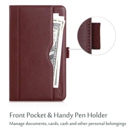 ProCase Folio Case for Galaxy Tab A 8.0" 2018 Verizon Sprint SM-T387, Stand Case Cover for Galaxy Tab A 8.0 4G LTE Verizon/Sprint/T-Mobile/AT&T 2018 Release