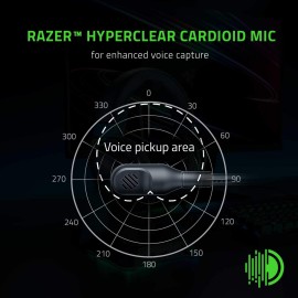 Razer BlackShark V2 X Gaming Headset: 7.1 Surround Sound - 50mm Drivers - Memory Foam Cushion - for PC, PS4, PS5, Switch, Xbox One, Xbox Series X|S, Mobile - 3.5mm Audio Jack - Black