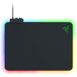 Razer Firefly V2 Micro Textured Gaming Mouse Mat with RGB Lighting Powered by Chroma