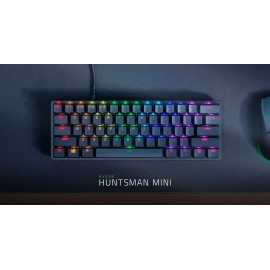 Razer Huntsman Mini - Clicky Optical Switch - US - Mercury