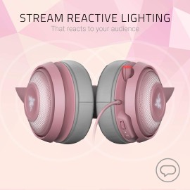 Razer Kitty Ears - Kitty ears for headset - quartz pink
