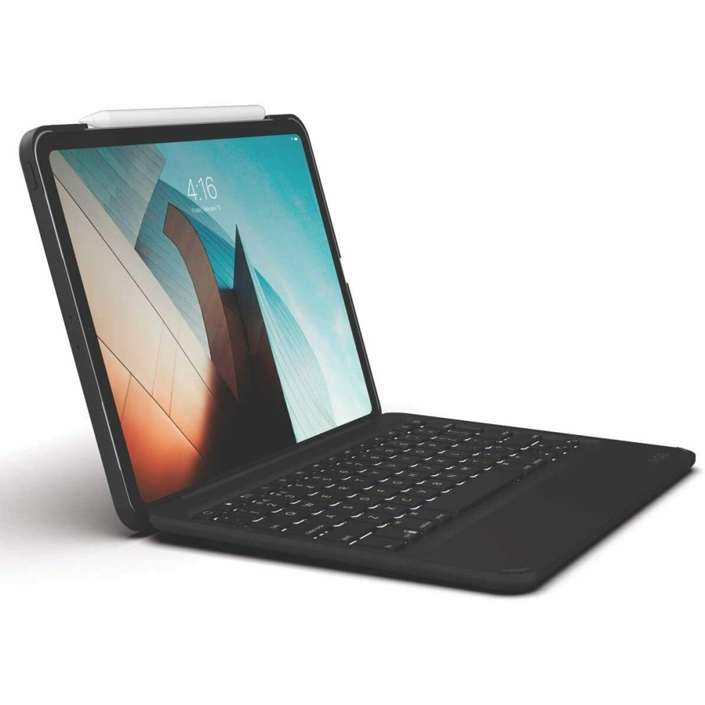 ZAGG Slim Book Go Keyboard and folio case backlit Bluetooth for Apple 12.9-inch iPad Pro