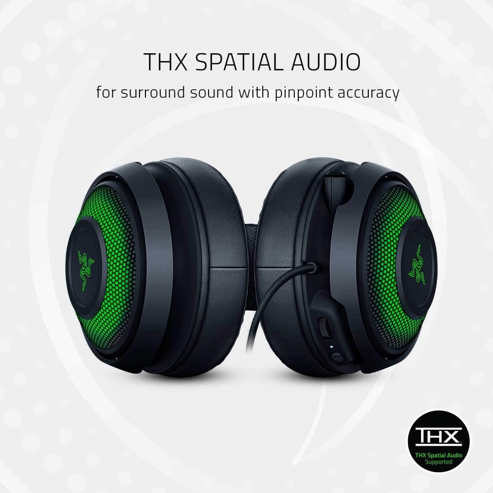 Razer Kraken Ultimate - Headset - full size - wired - USB - RAZ-03180100