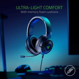 Razer Kraken X USB - Headset - full size - wired - USB