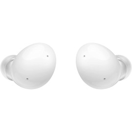 SAMSUNG Galaxy Buds 2 True Wireless Earbuds Noise Cancelling Ambient Sound Bluetooth Lightweight Comfort Fit Touch Control US Version, White