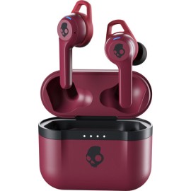 Skullcandy Indy Evo True Wireless In-Ear Headphones (2nd Generation, Deep Red)