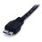 StarTech 1.5ft Blk USBSuperSpeed USB 3.0 Cable A to Micro B - M/M