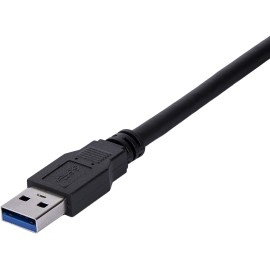StarTech 1m Black SuperSpeed USB 3.0 Extension Cable A to A - Male to Female USB 3 Extension Cable Cord 1 m