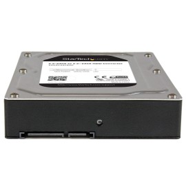 StarTech 2.5" to 3.5" SATA HDD/SSD Adapter Enclosure - External Hard Drive Converter with HDD/SSD Height up to 12.5mm