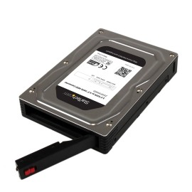 StarTech 2.5" to 3.5" SATA HDD/SSD Adapter Enclosure - External Hard Drive Converter with HDD/SSD Height up to 12.5mm