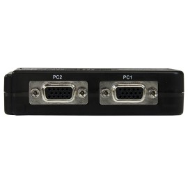 StarTech 2 Port USB VGA KVM Switch - Single VGA - Hot-key & Audio Support - 2048x1536 @60Hz KVM Switch - KVM Video Switch