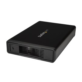 StarTech 3.5" External SATA Hard Drive Enclosure - Trayless - eSATA / USB 3.0 (USB 3.1 Gen 1) Hard Drive Enclosure w/ UASP