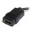 StarTech 5in High Speed HDMI Adapter Cable HDMI to HDMI Micro F/M - 5 inch Micro HDMI Adapter HDMI Female to Micro HDMI Male