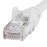 StarTech 75ft CAT6 Ethernet Cable - White CAT 6 Gigabit Ethernet Wire -650MHz 100W PoE RJ45 UTP Network/Patch Cord Snagless w/Strain Relief Fluke Tested/Wiring is UL Certified/TIA