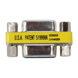 StarTech Slimline DB9 Serial Gender Changer F/F Serial gender changer DB-9 (F) to DB-9 (F) GC9SF Serial gender changer DB-9 (F) to DB-9 (F)