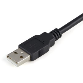 StarTech USB to Serial Adapter 1 port USB Powered FTDI USB UART Chip - DB9 (9-pin) - USB to RS232 Adapter