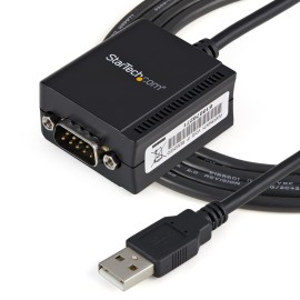 StarTech USB to Serial Adapter 1 port USB Powered FTDI USB UART Chip - DB9 (9-pin) - USB to RS232 Adapter
