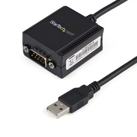 StarTech USB to Serial Adapter 1 port USB Powered FTDI USB UART Chip - DB9 (9-pin) - USB to RS232 Adapter