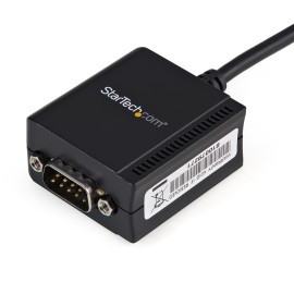 StarTech USB to Serial Adapter 1 port USB Powered FTDI USB UART Chip - DB9 (9-pin) - USB to RS232 Adapter