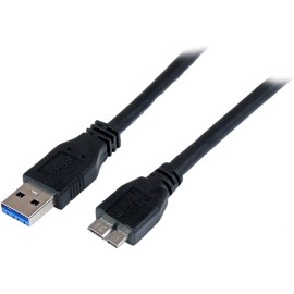 StarTech1m 3 ft Certified SuperSpeed USB 3.0 A to Micro B Cable Cord