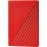 WD - My Passport 2TB External USB 3.0 Portable Hard Drive - Red