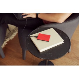 WD - My Passport 2TB External USB 3.0 Portable Hard Drive - Red