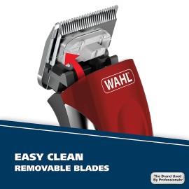 Wahl Clipper Compact Multi-Purpose Haircut, Beard, & Body Grooming Hair Clipper & Trimmer with Extreme Power & Easy Clean Blades