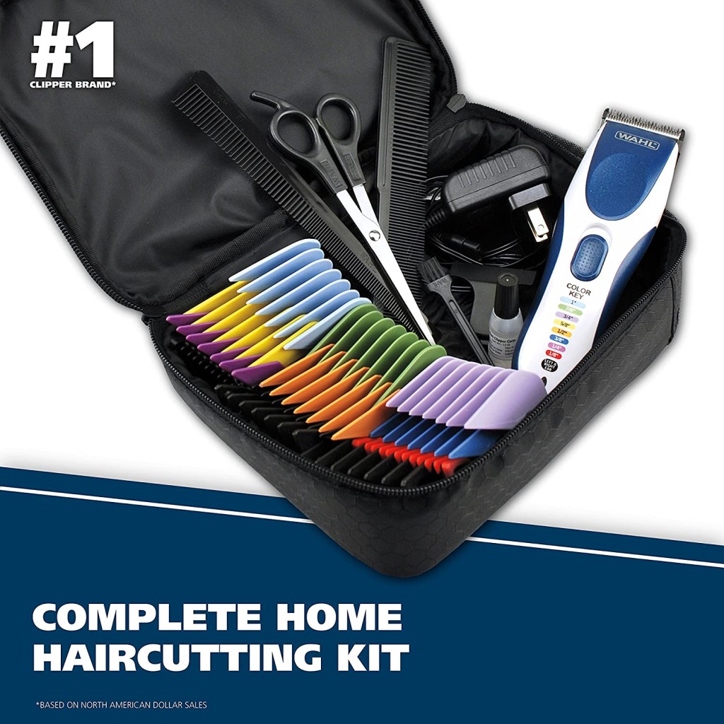 Wahl Color Pro Cordless Rechargeable Hair Clipper & Trimmer – Easy ...