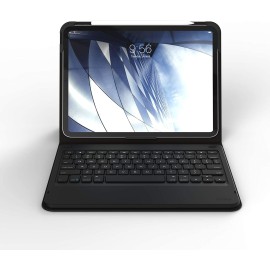ZAGG Messenger Folio - Bluetooth, Tablet Keyboard and Case - Made for Apple iPad Pro 11" (2018 version) Black