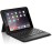 ZAGG Rugged Messenger Keyboard and folio case backlit Bluetooth black keyboard, black case