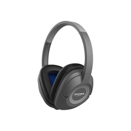 Koss BT539iK Wireless Bluetooth Over-Ear Headphones,On-Board Microphone and Touch Controls, Detachable Cord Included, Dark Grey and Black