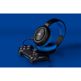 Corsair HS35 Wired Stereo Gaming Headset w/Microphone - Blue