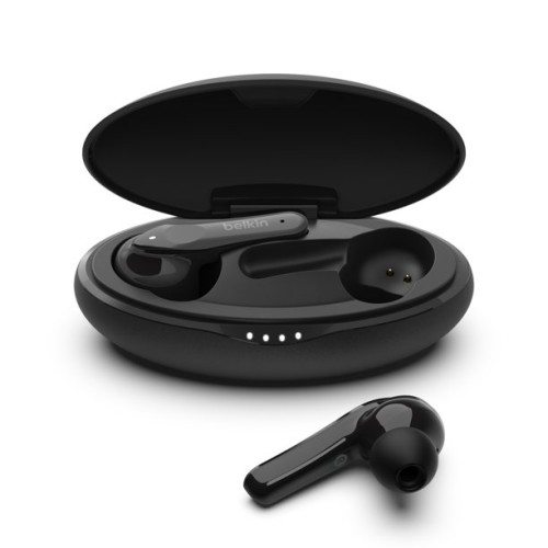 Belkin SoundForm Move Plus True wireless earphones with mic in-ear Bluetooth black