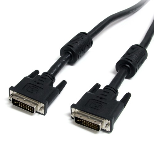 StarTech 10 ft DVI-I Dual Link Digital Analog Monitor Cable M/M - DVI cable - dual link - DVI-I (M) to DVI-I (M)