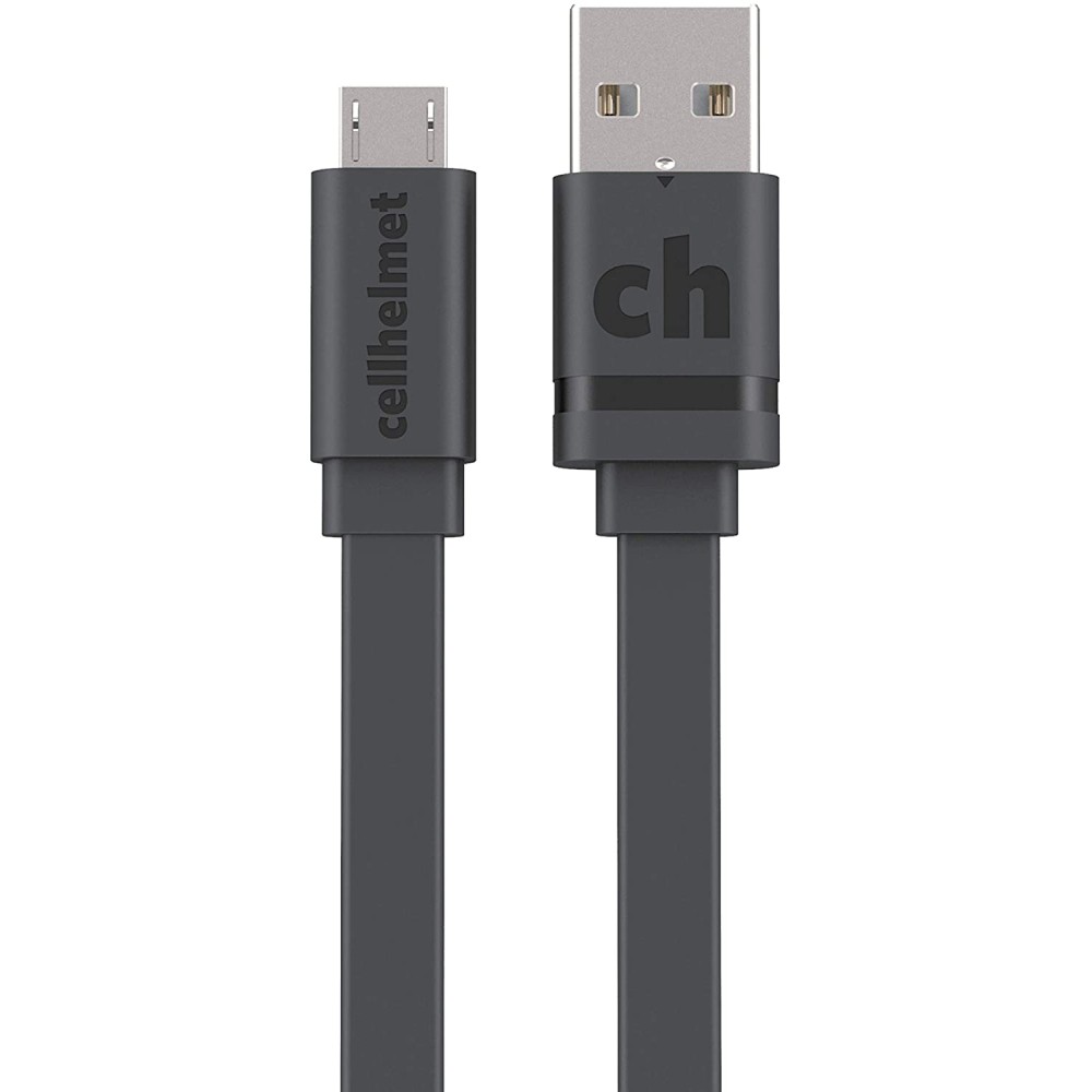 ellhelmet Micro USB Charge/Sync Cable - 6ft Flat (As Seen on Shark Tank)