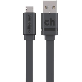 ellhelmet Micro USB Charge/Sync Cable - 6ft Flat (As Seen on Shark Tank)