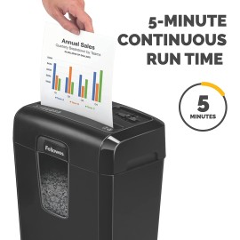 Fellowes 9C4 Cross-Cut Personal Paper Shredder for The Home Office