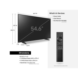 SAMSUNG 55" Class Q6-Series 4K Ultra HD Smart QLED TV